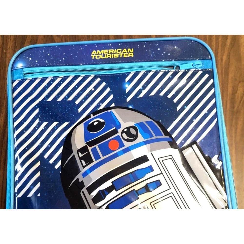 American Tourister STAR WARS R2D2 Astromech Droid Rolling Carry on Bag 19x12x8